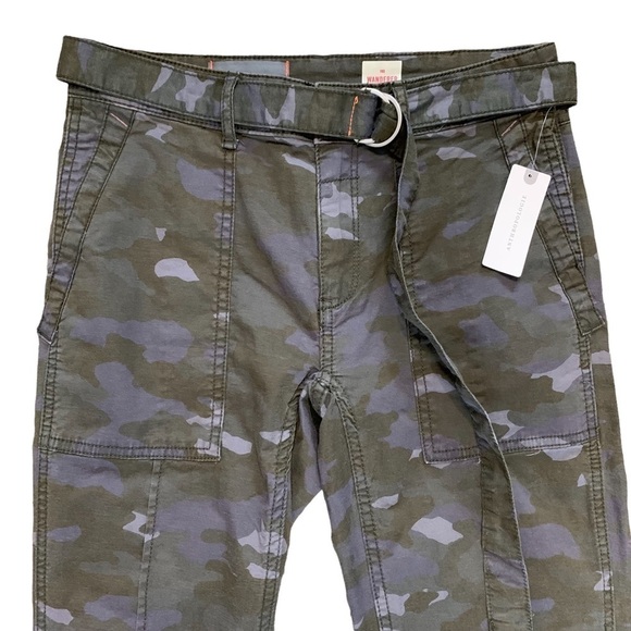 Anthropologie The Wanderer Utility Camouflage Pant New With Tags Size 26in Moss - Picture 7 of 14